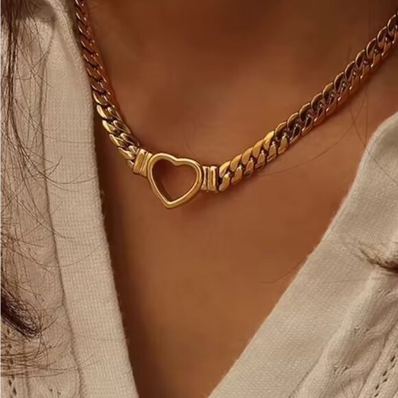 14K Gold filled “Tiffany” Heart Necklace - Picture 5 of 5